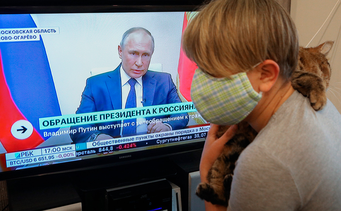 Путин из за коронавируса продлил нерабочие дни до 30 апреля