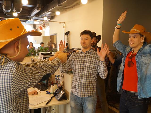 Тимбилдинг квест в офисе