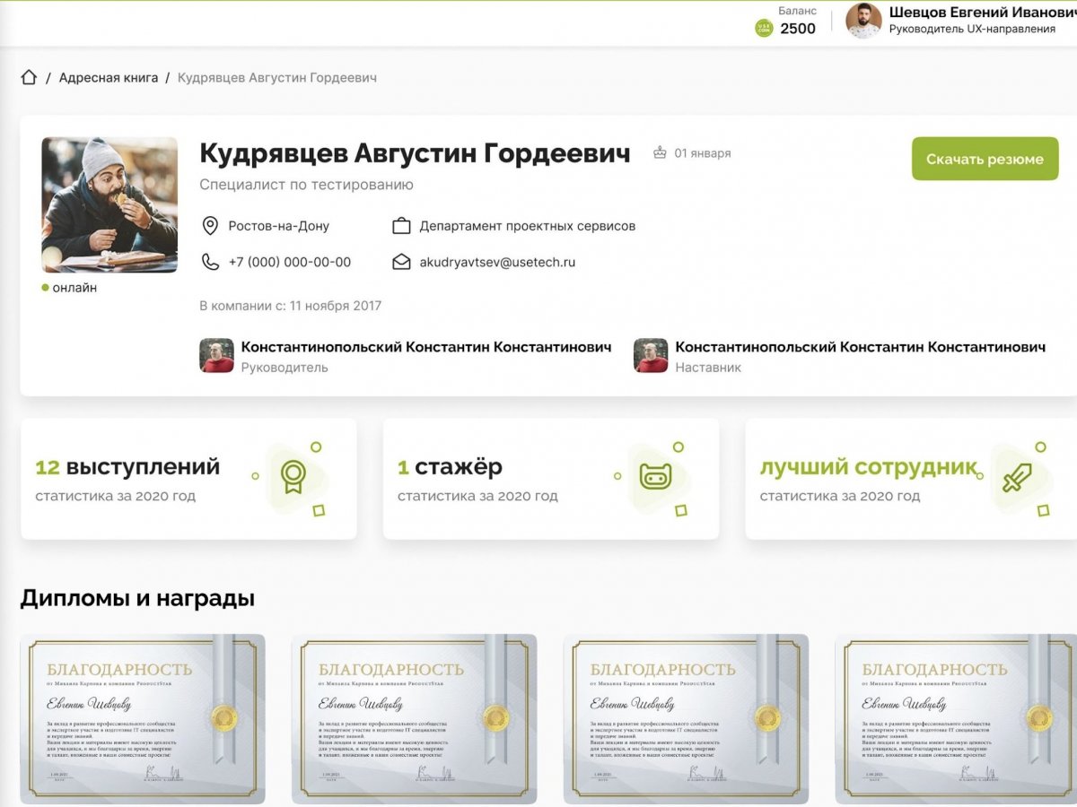 Мотивация персонала  кейс IT компании